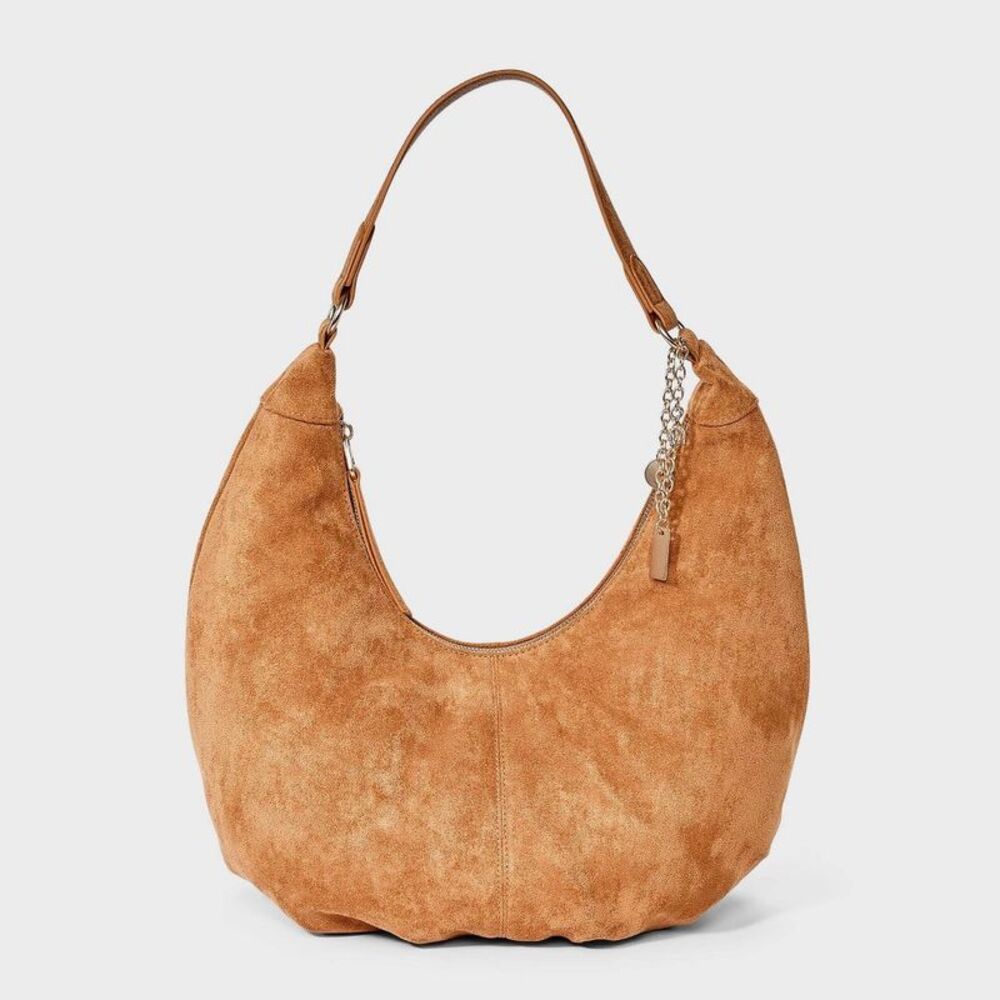 Universal Thread - Oversized Crescent Shoulder Bag - Universal Thread Brown